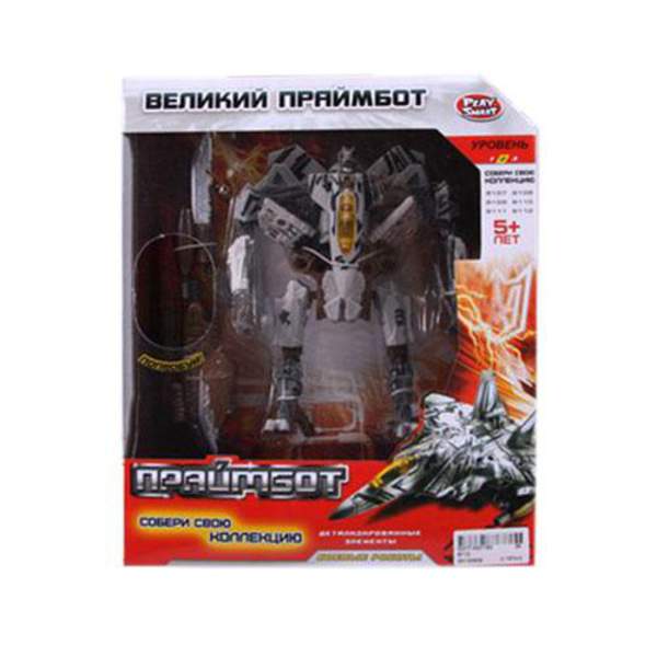 Трансформер H 606/8112 (24шт) Праймбот, робот (17см) - винищувач, у кор-ці, 27-22-10см (шт.)