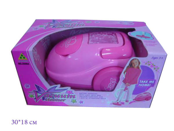 Пилосос 2008B (24шт) 22-18-11см, зв, св, шланг 58см, пінопласт кульки, на бат-ці, в кор-ці, 30-19-15 (шт.)