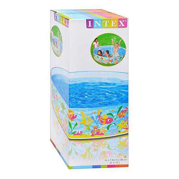 Басейн 56452 (6шт) підвод.світ, дитячий каркасний 183-38 см, 977 л., 2,25 кг, в кор-ці, 41-15,5-15см (шт.)