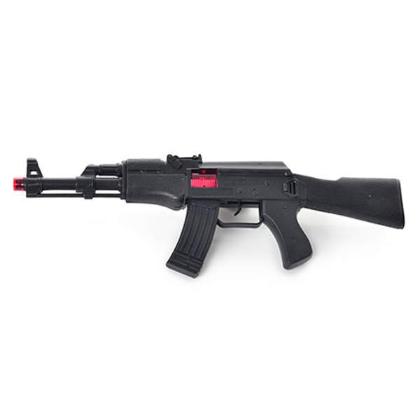 Автомат 801(М-116) (48шт) механіч. диск створює звук та іскри, розмір  іграшки 35*15см, у пакеті (шт.)